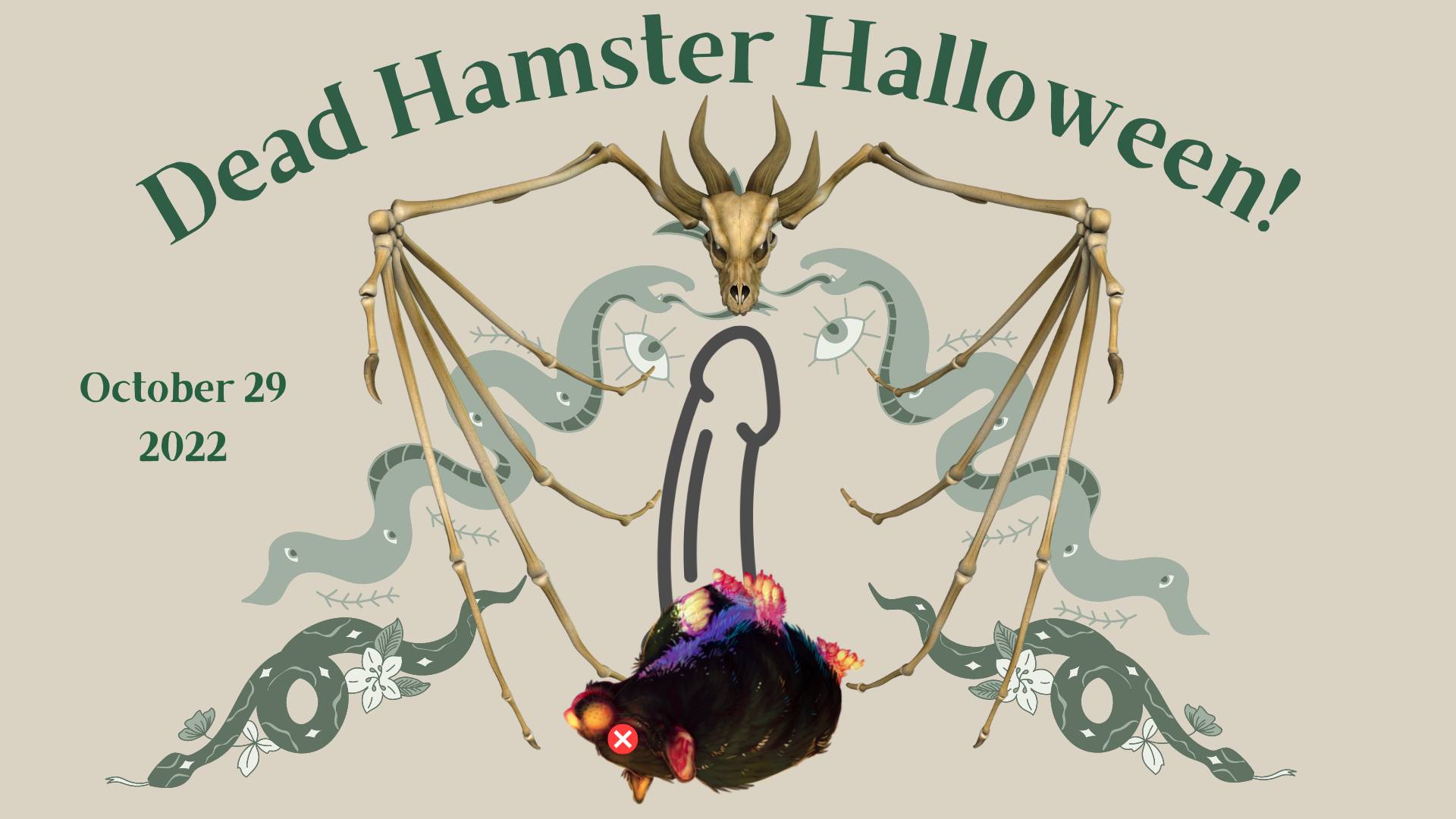 Dead Hamster Halloween Party, October 29, 2022