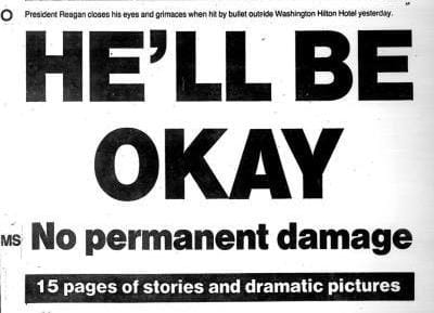 The President Will be okay day